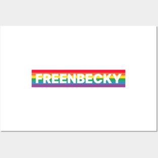 LGBT Pride Rainbow x Freenbecky Gap the Series Posters and Art